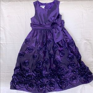 Girls Dress Bonnie Jean Purple size 10